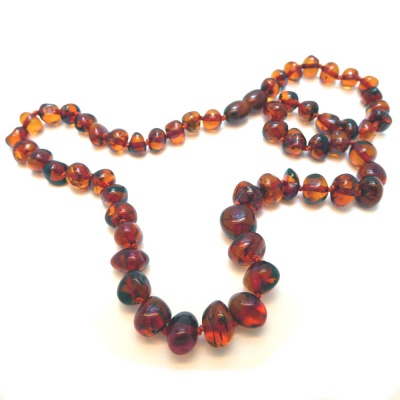 50cm Adult Baroque Amber Necklace